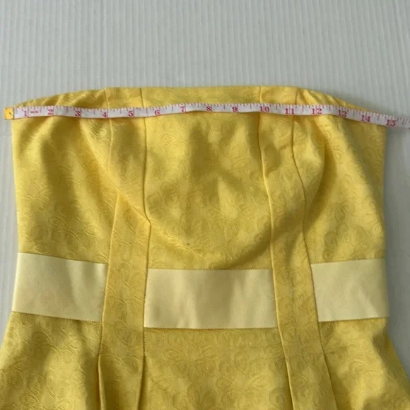 Lilly Pulitzer Vanessa strapless dress in a sunny yellow Size 0 - Picture 6 of 10